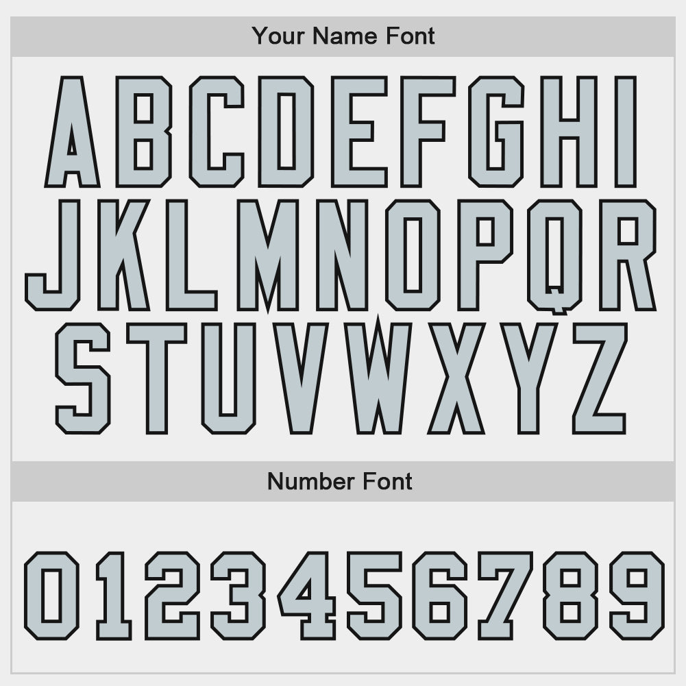 Custom White Silver-Black Authentic Baseball Jersey