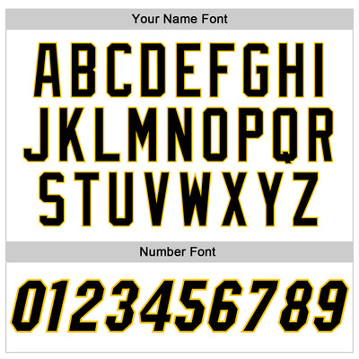 Custom White Black-Gold Authentic Baseball Jersey