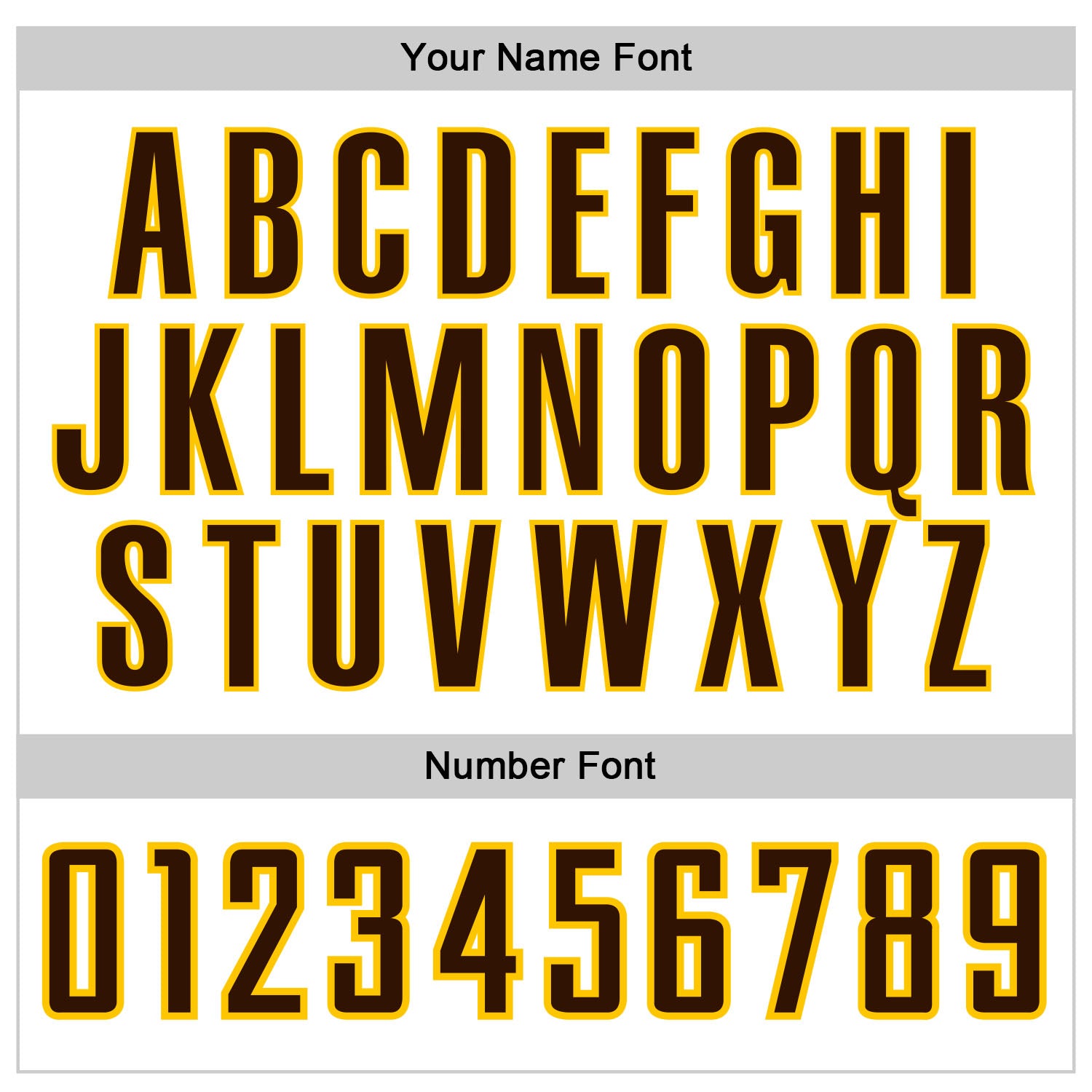 Custom White Brown Pinstripe Brown-Gold Authentic Baseball Jersey