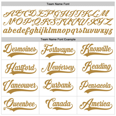 Custom White Old Gold-Red Authentic Baseball Jersey