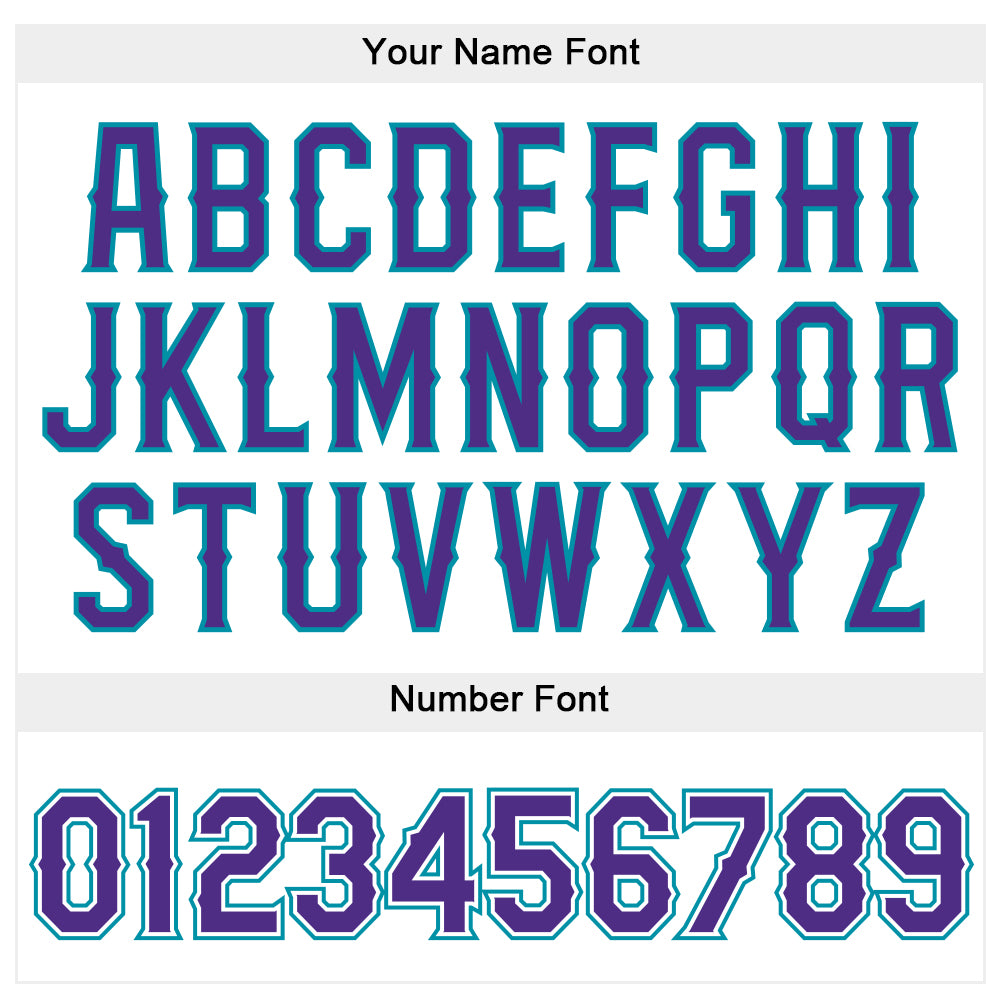 Custom Stitched White Purple-Teal Sports Pullover Sweatshirt Hoodie